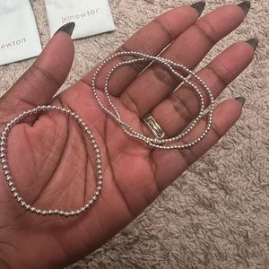 Silver enewton bracelet bundle